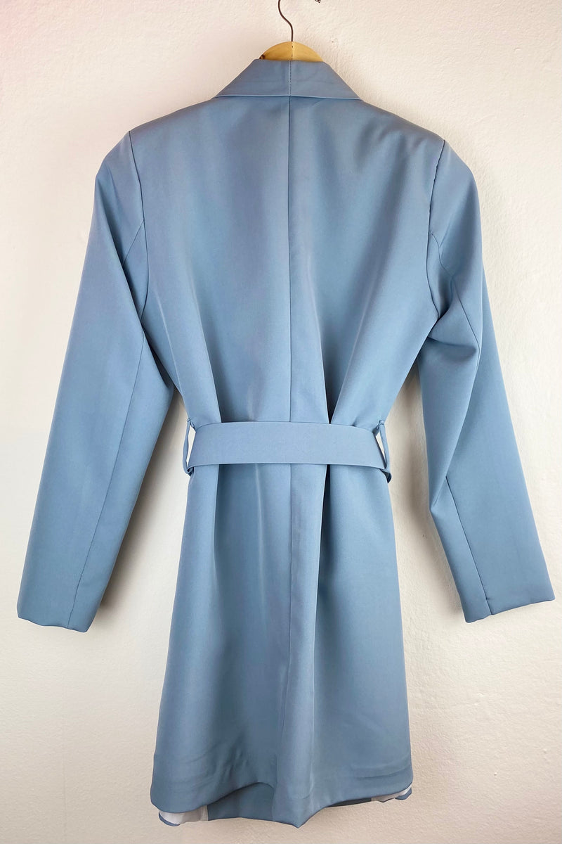 Giacca/vestito doppiopetto azzurro